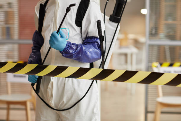 Professional Biohazard Cleanup technician working in Mount Vernon, NY
